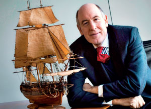 Miles Young, president of Friends of Hermione-Lafayette  in America