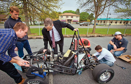 Race Car Takes Three First-Place Awards