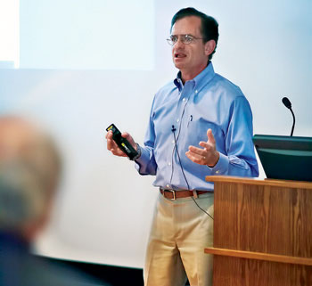 President Weiss taught the course The Classical Ideal in Greek Sculpture during Alumni Summer College.