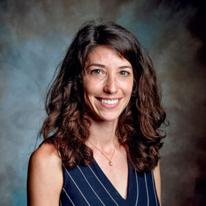 Caroline Séquin smiles